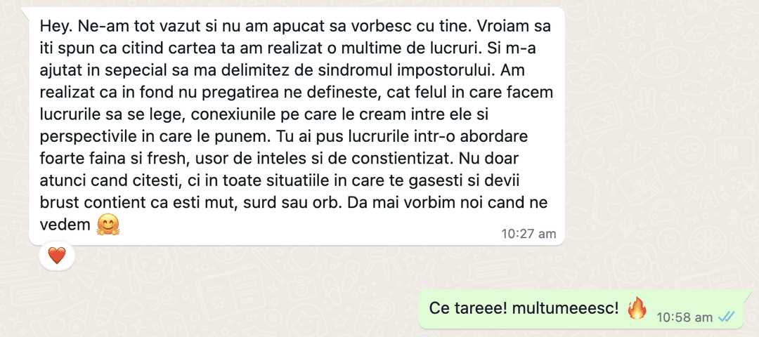 Testimonial WhatsApp